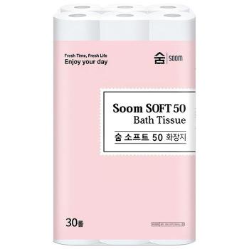 숨 소프트 화장지 2겹 50m (30롤) x 3개 (S11581824)
