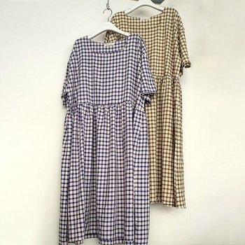 빅사이즈사랑해요 P724L307 스퀘어셔링호박원피스 TG (10591303A)