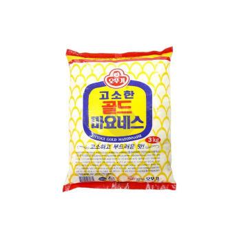 오뚜기 골드 마요네즈 파우치 3Kg 업소용 식당용 대용량 식자재 (S29534859)