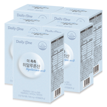데일리원 더 촉촉 히알루론산 이너뷰티 500mg X 60캡슐 5통