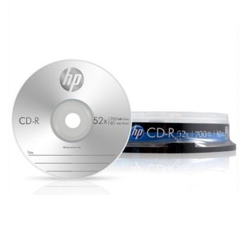 HP Media CD-R 52x 700MB 10p 케익 케이스