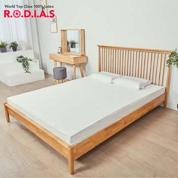 로디아스 천연라텍스 통몰드 매트리스 10cm 싱글