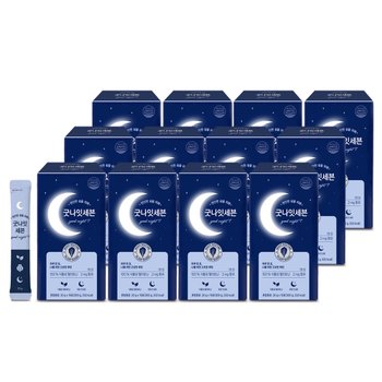 굿나잇세븐 식물성멜라토닌 흑하랑상추 락투신 12박스 유니바이오