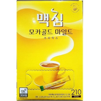 일회용 커피 믹스 맥심 모카 210T X4개 업소용 식당용 커피믹스 (W43102D)
