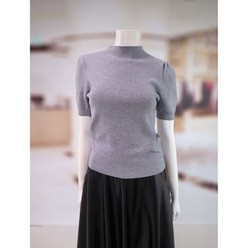 한정수량 보니스팍스 하프넥 퍼프 소매 반팔 니트 XQ8KP500T0 2833704