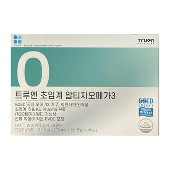 트루엔 초임계 알티지오메가3 1256mg x 100캡슐 x3SET (AD)