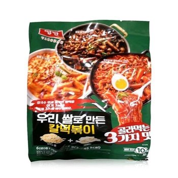 양반 어쏘티드 칼떡볶이 1,412g (3가지맛)(SH)