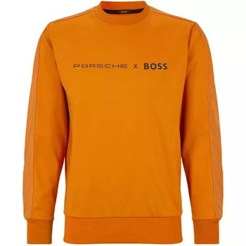 보스 남성 크루넥 스셔츠 오픈 오렌지 146423970