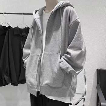 [SX21152]양털자켓 캐주얼 기본 민무늬 후드 집업 (38760686)