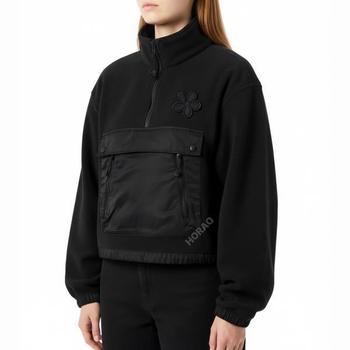 세실리아 반센 BASTIAN ANORAK FLEECE BLACK 325OTW21004 바스티안 아노락 플