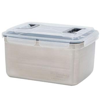밀폐용기 김치통 반찬통 스텐락 찬기 정사각 13000ml 스텐반찬통