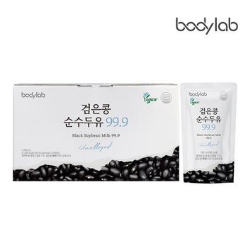 바디랩 검은콩 국산콩 순수두유 99.9 20팩 x1박스
