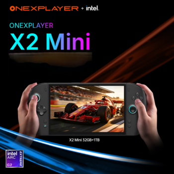 [해외] 원엑스플레이어 OneXPlayer X2 Mini 게임콘솔 Intel Arc G3E 3in1 PC 게임기 태블릿 32GB+1TB