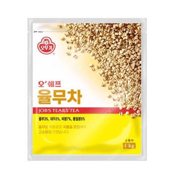 오뚜기 오쉐프 율무차 1kg 자판기용 곡물차 유자차 십곡차 (S12487915)