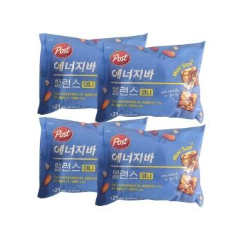 포스트 단백질바 에너지바 밸런스미니 231g x4봉 (S51200314)