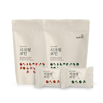 빅마마 이혜정의 시크릿코인 205개(편안한맛+개운한맛+구수한맛)