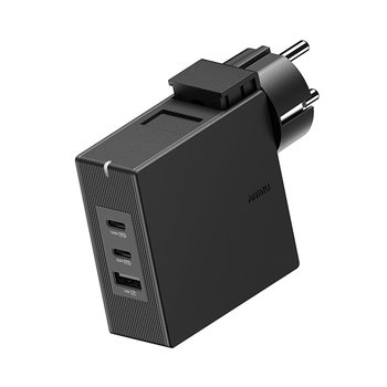 USB PD 100W 여행용 접지 멀티 초고속충전기 GT110 블랙