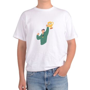 반팔티 온라인게임 우승자 트로피 챔피언 메달리스트