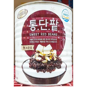 고품질 리치스 빙수팥 3k X6 빙수재료 팥빙수재료 젤리 빙수 빙과류 (WC75933)