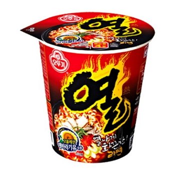 오뚜기 열라면 작은컵 12개 탕비실 가성비 간식