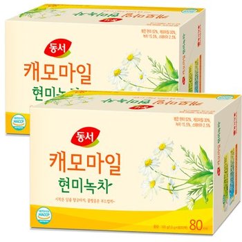 동서 캐모마일현미녹차 160T(80T+80T)