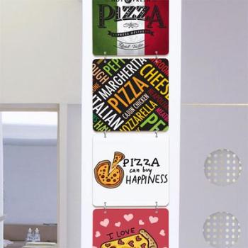 아트박스/꾸밈 nm384-멀티아크릴액자_피자가좋아(4단소형)