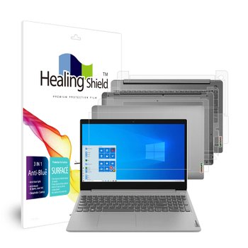 레노버 아이디어패드 Slim3-15ITL 5DX 블루라이트차단 액정보호필름1매 외부3종 세트