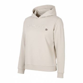 몽클레르 키즈 와펜 패치 후드 맨투맨 베이지 8G00010 89AKM 20L 150726942