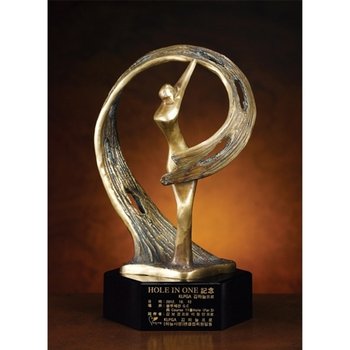금속 트로피 BT228 골프 싱글 우승 홀인원 트로피