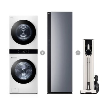 LG 워시타워 + 스타일러 + 청소기 1WU-G52-48W 배송무료