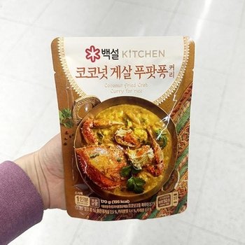 백설 코코넛 게살 푸팟퐁커리 170g 89133