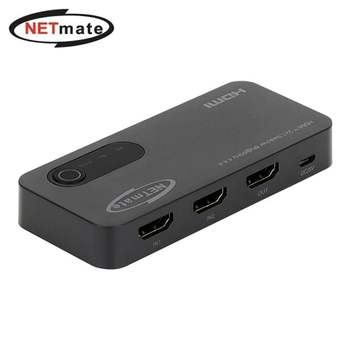 넷메이트 NM-PTS09 8K 60Hz HDMI 2.1 2 1 선택기 강원전자