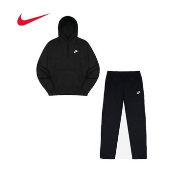 나이키 츄리닝 세트  CZ7858-010 일자후드세트 블랙