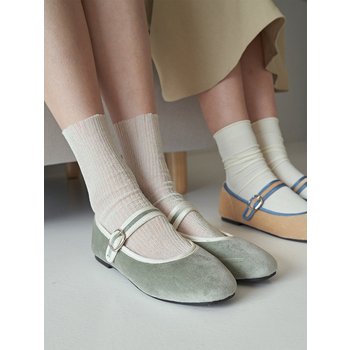 Releez Maryjane Flat -ROC062 (3color)