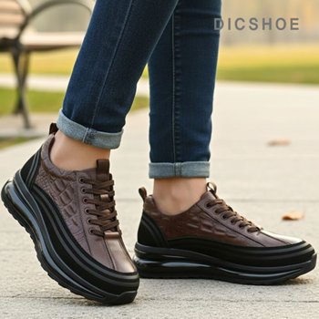 딕슈 남성 엠보싱 키높이 스니커즈 운동화 4cm SKMS416