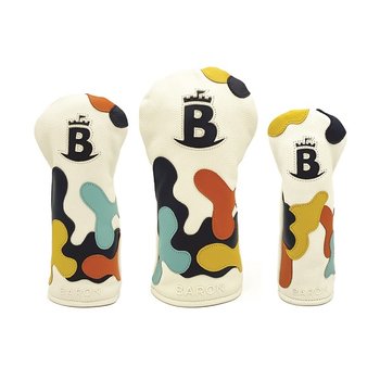 [신세계백화점]BARON GOLF 바론 골프 패치워크 드라이버 커버