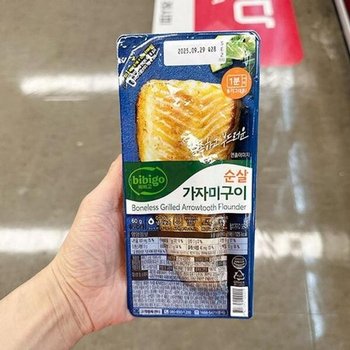 비비고 순살 가자미구이 60g tx801005 (41361426)