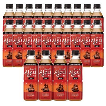 롯데칠성음료 실론티 레몬 제로 500ml 24개 (12463069)