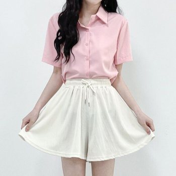 베이직 블라우스 깔끔한 스타일리쉬 GNO43188