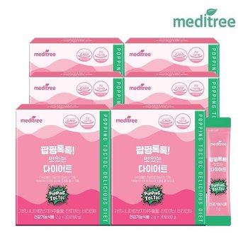 팝핑톡톡 맛있는 다이어트 6박스 180포 가르시니아
