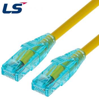 NMX-LS620Y 720VBR05 CAT.6 UTP EZ 플러그 랜케이블 2m 옐로우