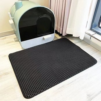 반려묘 고양이 모래날림방지 더블레이어 화장실매트 가성비 생활용품