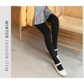 [오노마] ONM 스타킹 겨울 고리 윈터패션 9부 기모레깅스 유발 비비 (11574220)
