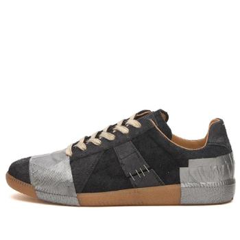 [해외] Maison Margiela 남성 Maison Margiela Repaired Replica Sneaker Black/Silver