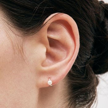 [한지민, 공성하, 전미도 착용] [sv925] small pearl earring