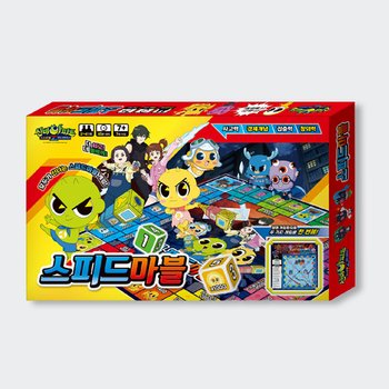 신비아파트 시즌4 귀도 퇴마사 스피드마블 (게임보드1장,게임설명서,주사위,이벤트카드24장,게임말8개,토큰56개,종이지폐120장,스티커1)_아이누리