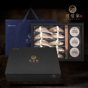 [진심家]영광법성포 굴비와 고추장굴비 1호(굴비 10미(1.2kg)+새싹보리 고추장굴비(100gx3))