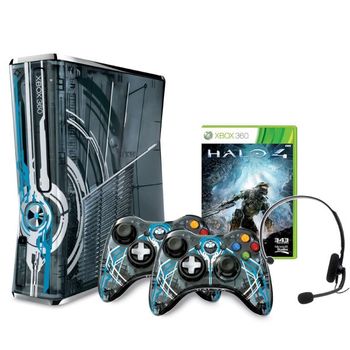 [해외] 독일 마이크로소프트 엑스박스 컨트롤러 무선 Xbox 360 S 320 GB Halo 4 Bundle Limitierte Edit