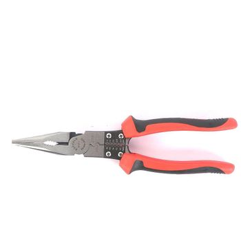 세신 043UBF96 멀티압착롱노우즈플라이어(스트리퍼) 9 (SB-MSL225G)