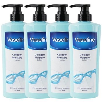 (4개)바세린 콜라겐 모이스처 바디로션 500ml